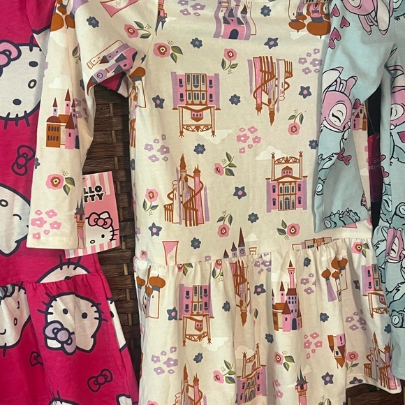 NWT Cute Kids' Character Dresses Set - Picture 4 of 5